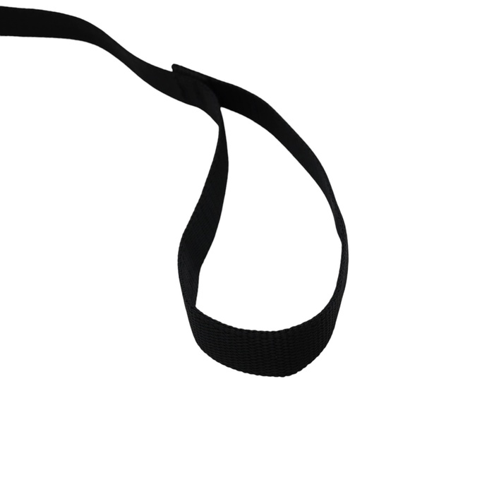 Поводок 1,2 м х 2 см, полиэстер, чёрный Поводок 1,2 м х 2 см, полиэстер, чёрный