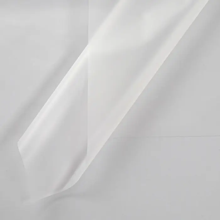 Пленка для декора и флористике, прозрачная матовая в листах, 57×57 см 50 мкм