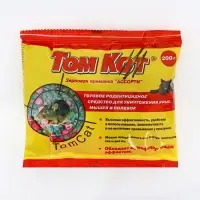 Зерновая приманка от грызунов &laquo;ТОМ КОТ&raquo;, ассорти, 200 г