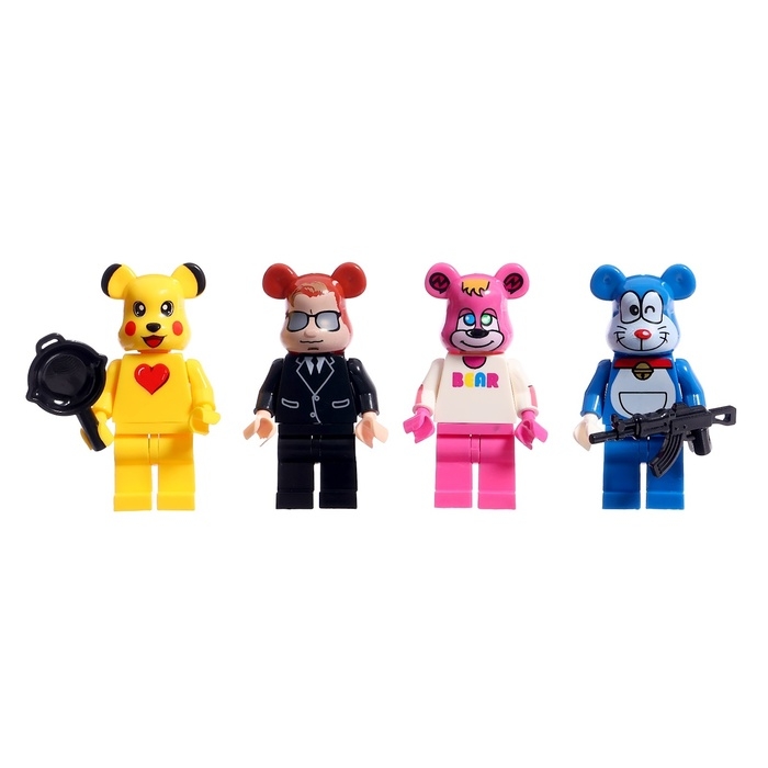 Конструктор Адвент-календарь на 12 дней «Минифигуры. Мишки»