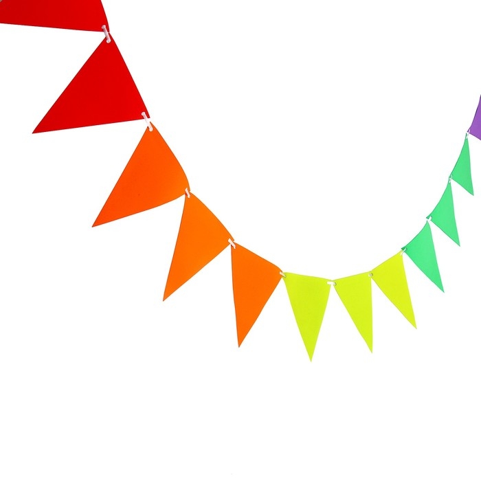 Гирлянда «Флажки» треугольник Гирлянда «Флажки» треугольник