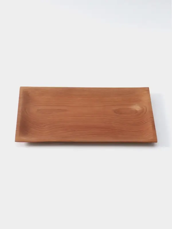 Блюдо, 30&times;20&times;2 см, тиковое дерево