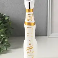 Копилка для денег &laquo;Кот Египетский&raquo;, 25 см, белый