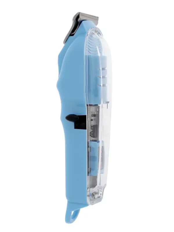 Машинка для стрижки LTRI-14, 4 насадки, 1,5/2/3/4 мм, USB, голубая