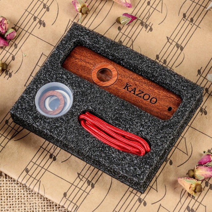Казу Music Life, деревянный, 9,5 х 2,8 см Казу Music Life, деревянный, 9,5 х 2,8 см
