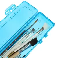 Пенал для кистей Стамм Primavera, 350&times;85&times;35 мм, футляр пластиковый, микс (цена за 1 шт.)