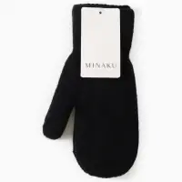 Варежки мужские MINAKU, 25 см, цв.черный
