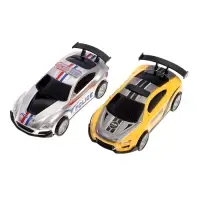 Автотрек TOP TURBO, с 2 машинами, 1:43, длина трасы 560 см, работает от сети