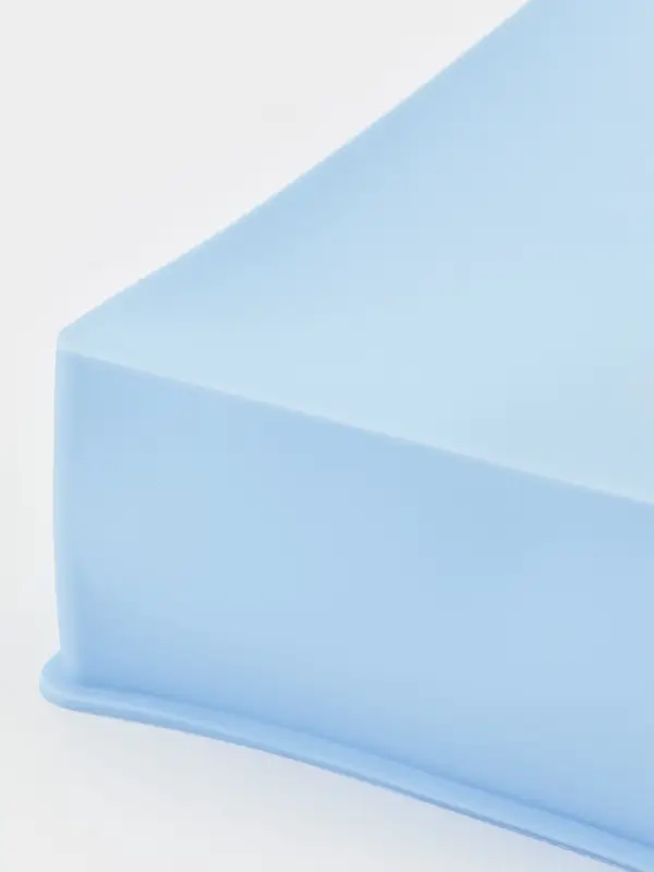 Форма для выпечки Форма для выпечки "Квадрат", 20,5х20,5х5 см, цвет светло-голубой