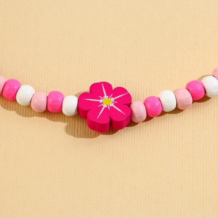 Бусы «Цветочек» 40 см