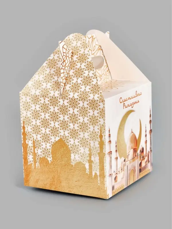 Коробка складная «Рамадан», 14 × 14 × 14 см