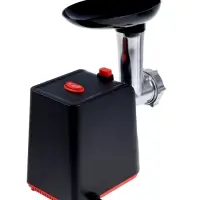 Мясорубка HomeStar STM-2039, 2000 Вт, 1.5 кг/мин, 2 диска, реверс, чёрная