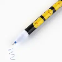 Ручка пиши стирай синяя паста 0,5 мм с колпачком «Утя»