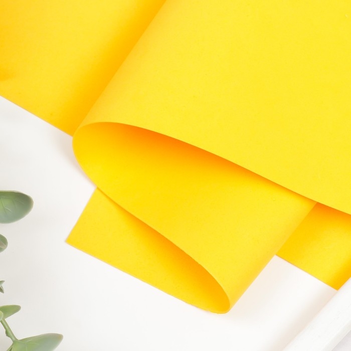 Фоамиран Фоамиран "Кукурузный" 1 мм набор 10 листов 50х50 см