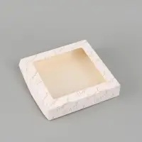 Коробка подарочная складная &laquo;Для тебя&raquo;, 20&times;20&times;4 см, с окном