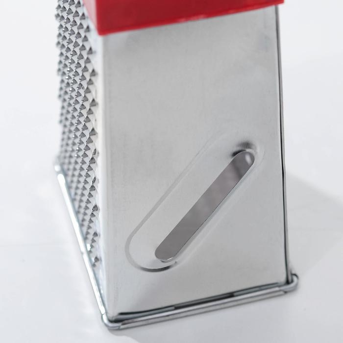 Тёрка четырёхгранная Доляна «Классика», 15 см, цвет МИКС Тёрка четырёхгранная Доляна «Классика», 15 см, цвет МИКС