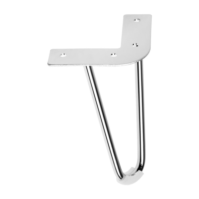 Опора мебельная CAPPIO OP06,h=150мм,d=8 мм.11*11,  цвет хром Опора мебельная CAPPIO OP06,h=150мм,d=8 мм.11*11,  цвет хром