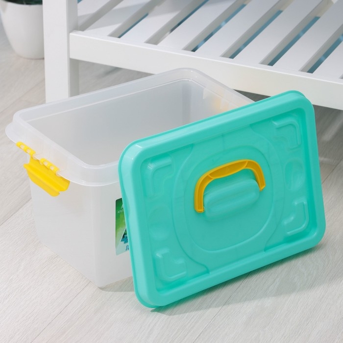 Бокс универсальный для игрушек и продуктов, 10 л, 35,9×24,2×21,1 см Бокс универсальный для игрушек и продуктов, 10 л, 35,9×24,2×21,1 см