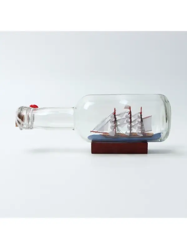 Корабль в бутылке &laquo;Путешествие&raquo;, фигурка, 22&times;8 см
