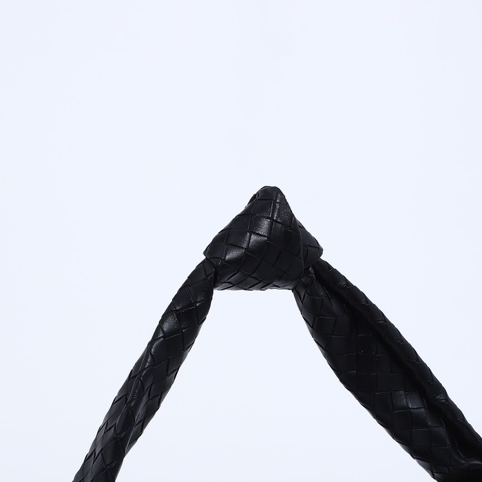 Сумка-багет на молнии, цвет чёрный Сумка-багет на молнии, цвет чёрный