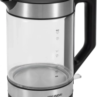 Чайник HYK-G3509 1,7л 2200Вт черный (стекло)