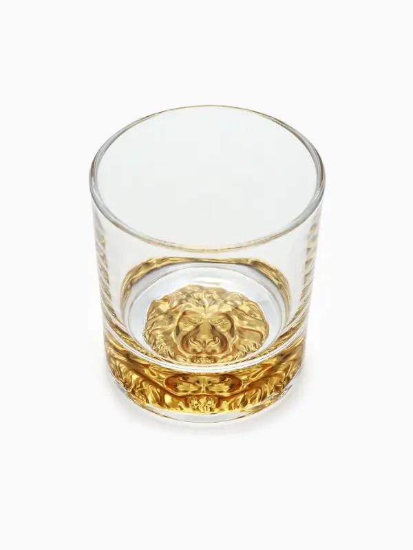 Стакан для виски стеклянный &laquo;Лев&raquo;, 280 мл