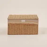 Корзина для хранения SL Home, плетёная, ручной работы, 30×20×15,5 см
