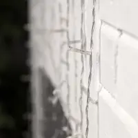 Гирлянда &laquo;Бахрома-арка&raquo; 1&times;1 м, IP20, прозрачная нить, 126 LED, свечение белое, 8 режимов, 220 В