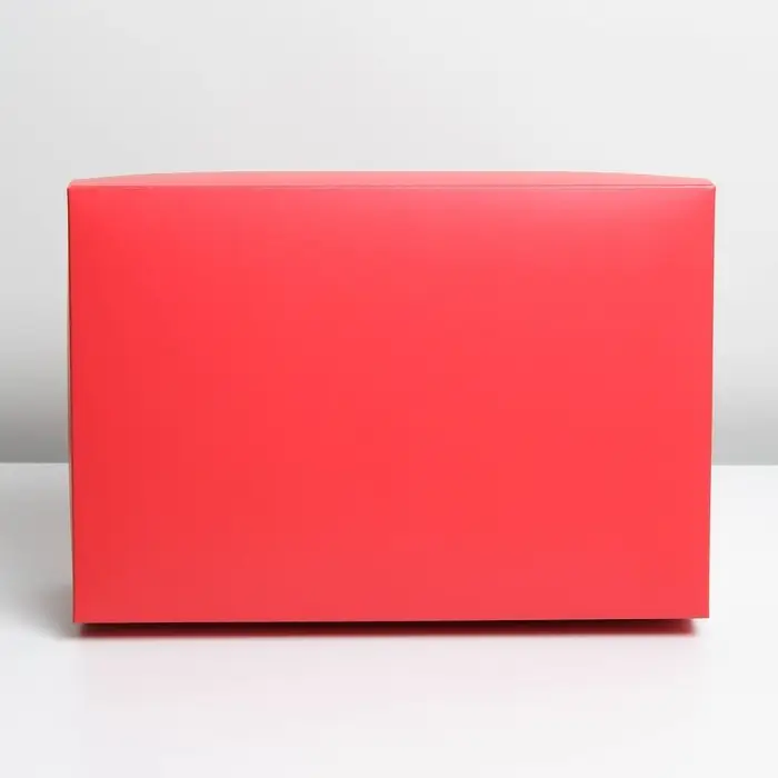 Коробка подарочная складная, упаковка, «Красная», 30 х 20 х 9 см Коробка подарочная складная, упаковка, «Красная», 30 х 20 х 9 см