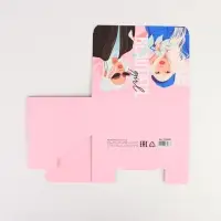 Коробка подарочная сборная двухсторонняя, упаковка, «GIRLS», 18 х 12 х 8 см