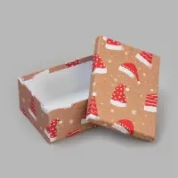 Коробки подарочные новогодние, набор 10 в 1, 37.5&times;29&times;17 - 19&times;13&times;7.5 см