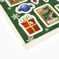 Адвент календарь новогодний с наклейками &laquo;Сказочного года&raquo;, 30&times;42 см