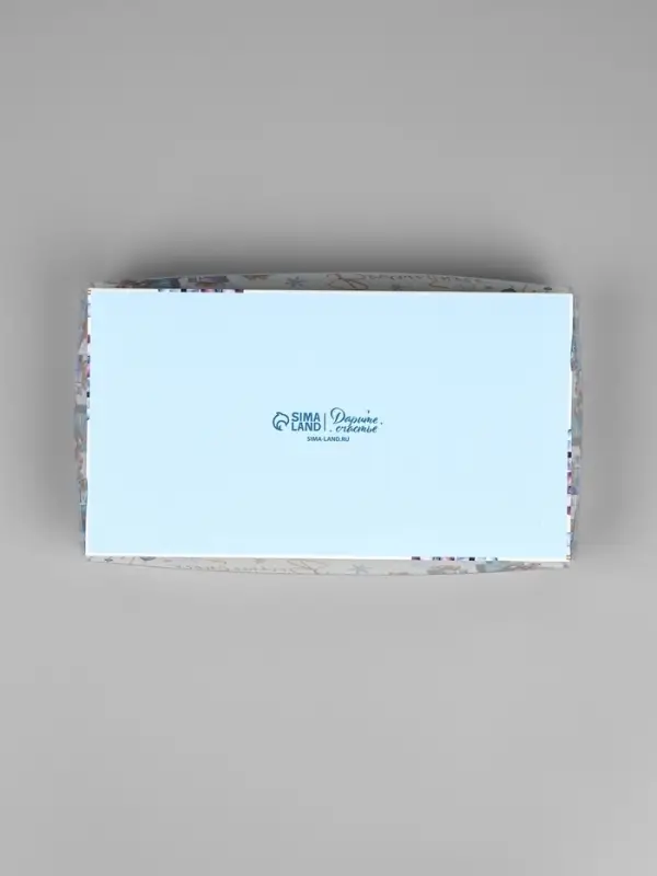 Коробка под 8 конфет с ячейками &laquo;Волшебного Нового года&raquo;, 10&times;18.5&times;3 см