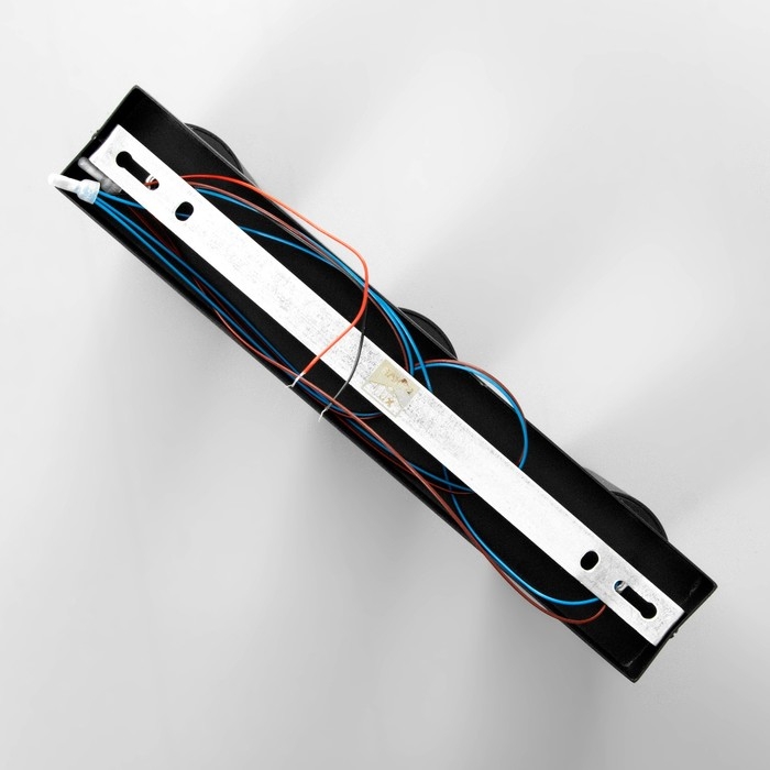 Спот Спот "Этнес" 3хGU10 черный 50х6,5х16,5 см