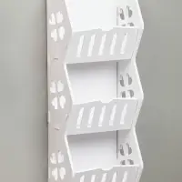 Полка для ванной комнаты, 45&times;11&times;17 см, цвет белый