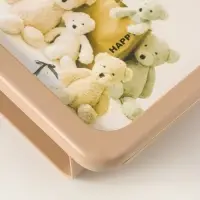 Фоторамка пластик карандашница 10х15 см "Мишутка" бежевый 5х17,2х15,3 см