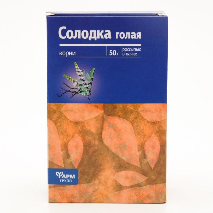 Солодка голая корни, 50 г Солодка голая корни, 50 г