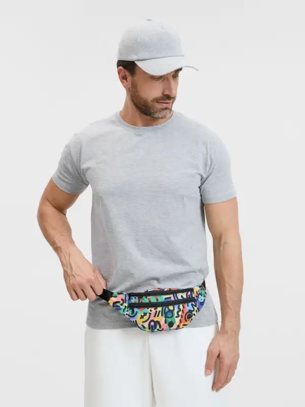 Сумка поясная Bolsana с передним карманом с печатью на заказ