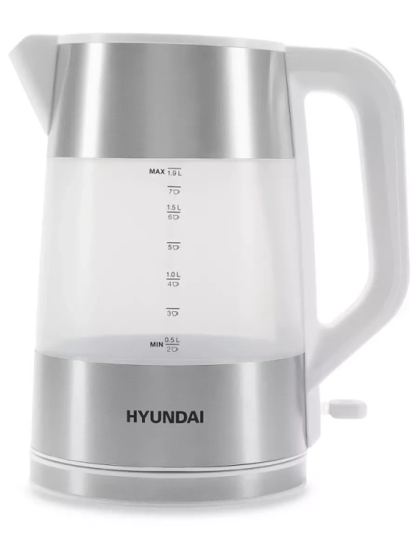 Чайник HYK-P4025 1,9л 2200Вт белый (пластик)