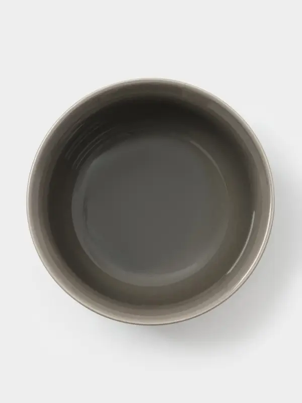 Салатник WY Floral Laceware, 700 мл, d=15 см, фарфор, серая