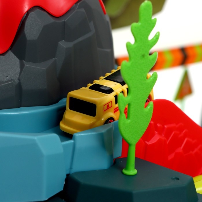 Автотрек «Динозавр», звуковые эффекты, эффект дыма Автотрек «Динозавр», звуковые эффекты, эффект дыма