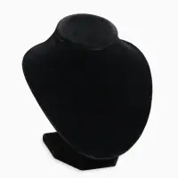 Бюст для украшений QF, 13&times;12.5&times;15.5 см, h=15.5 см, чёрный