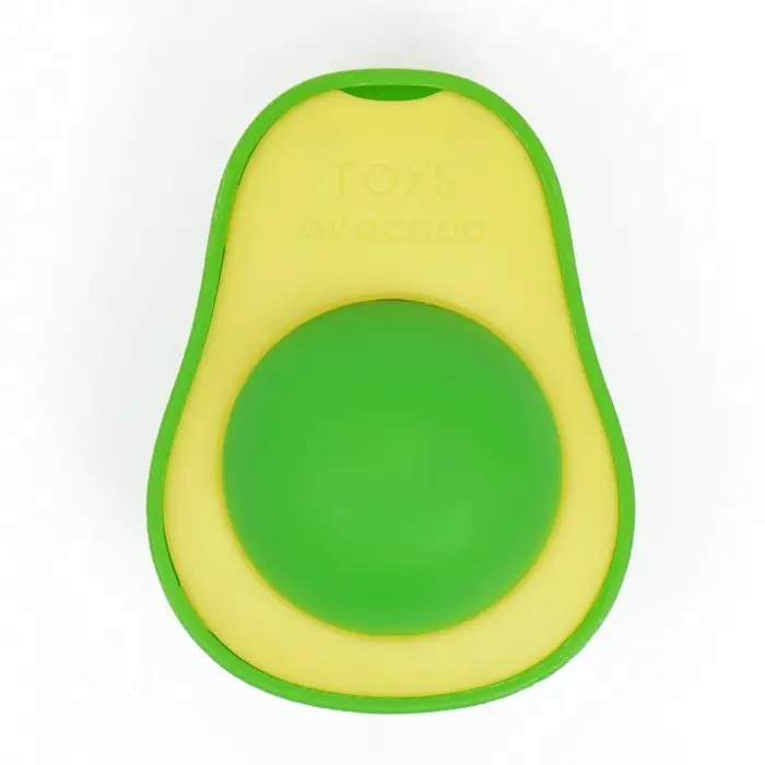 Игрушка для кошек с кошачьей мятой &laquo;Авокадо&raquo;, 6 см, пластик, зелёная