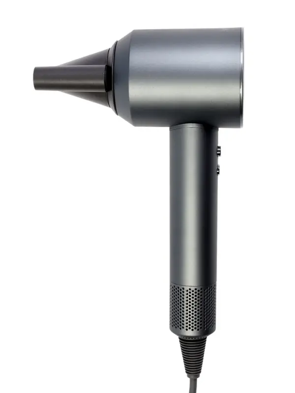 Фен WELLT A01 WELLAIR, 1600 Вт, 5 насадок, 3 скорости, 4 темп. режима, ионизация, серый