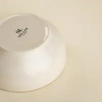 Салатники SL Home &laquo;Леггеро&raquo;, 1.2 л, d=18.5 см, набор 2 шт., фарфор, бежевые