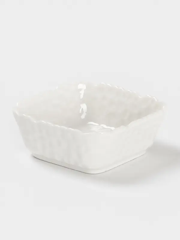 Соусники &laquo;Воздушность&raquo;, набор 4 шт., 100 мл, керамика, белые