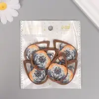 Декор для творчества дерево "Тыква с узором" 4,9х3,3х0,3 см Декор для творчества дерево "Тыква с узором" 4,9х3,3х0,3 см