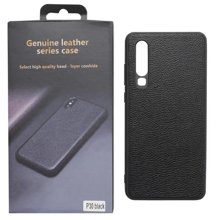 Чехол Huawei P30 под кожу с коробкой Чехол Huawei P30 под кожу с коробкой