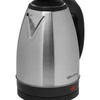 Чайник электрический Happy panda HP-2134, металл, 1.8 л, 1800 Вт, серый