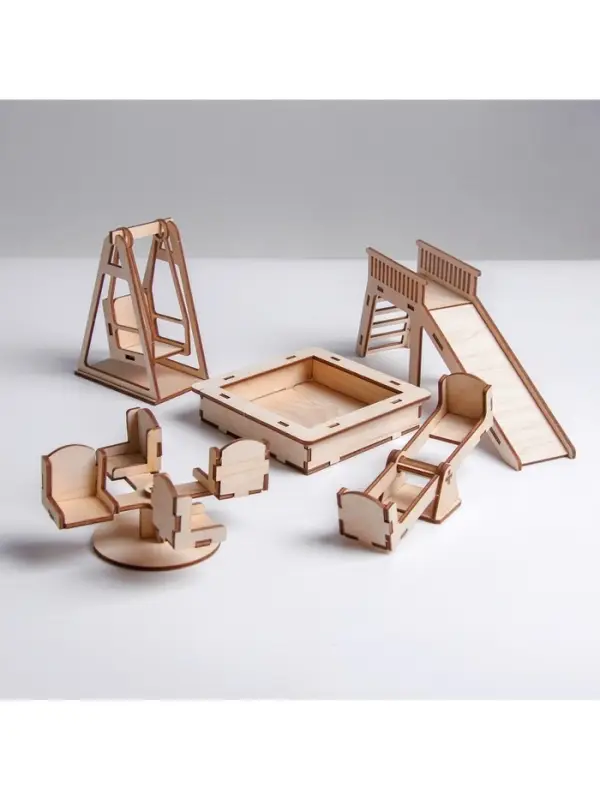 Кукольная мебель &laquo;Детская площадка&raquo;